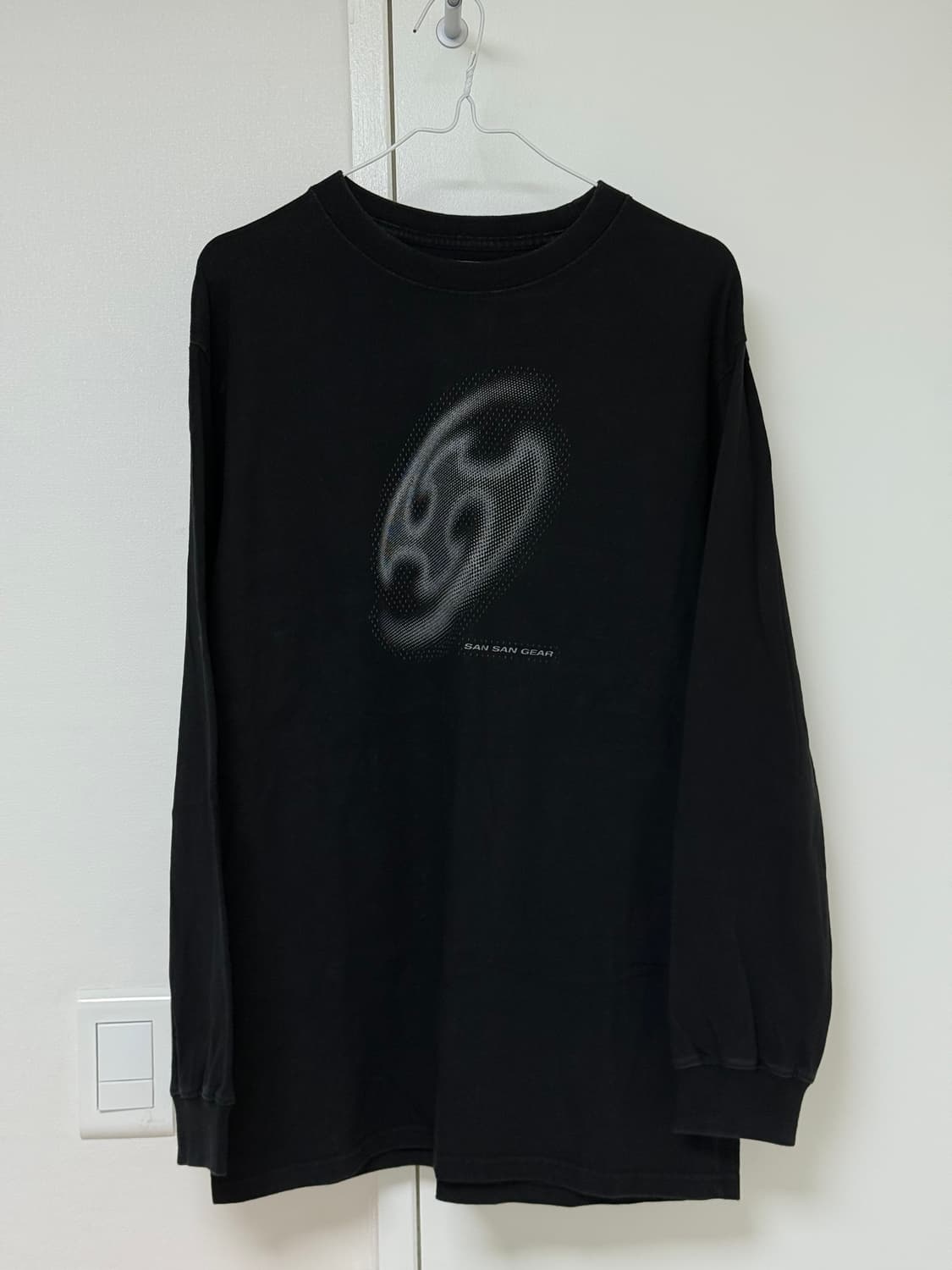 산산기어 롱슬리브 블랙 22fw 1사이즈 상품이미지2