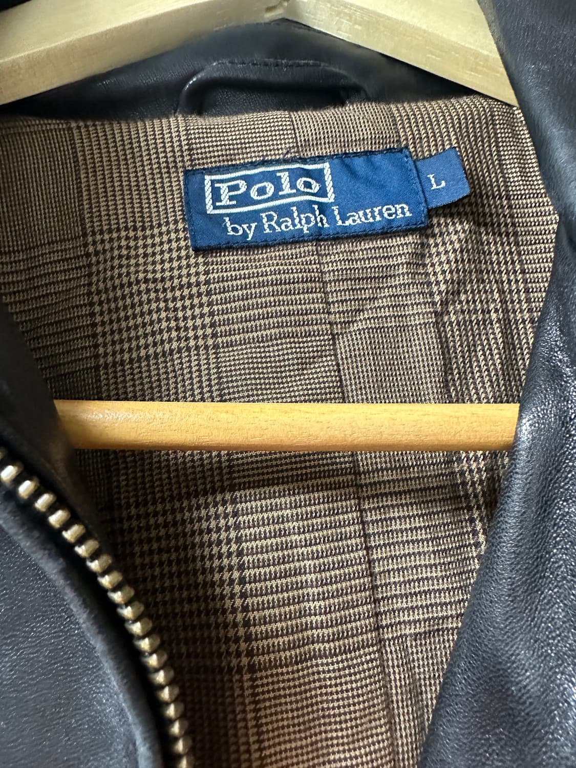 폴로 레더자켓 L사이즈 상품이미지2