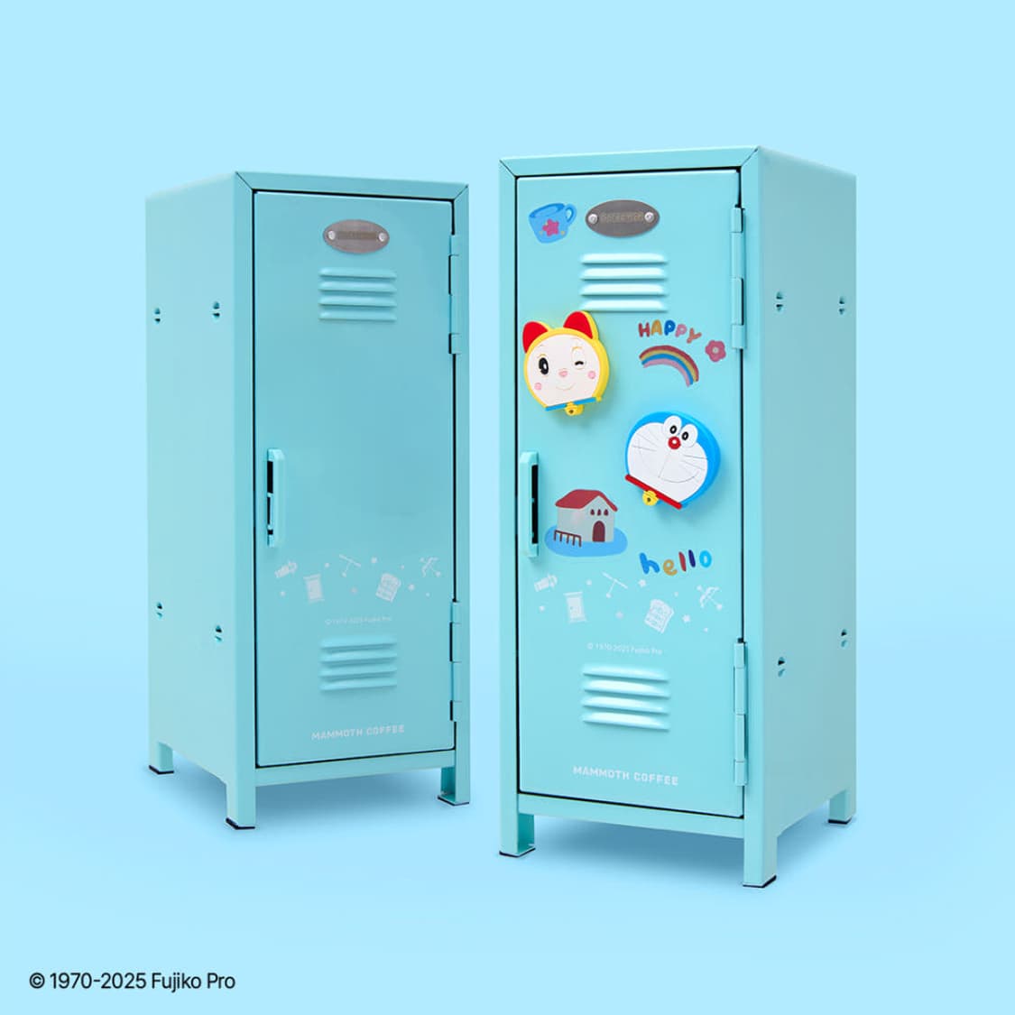 메머드 도라에몽 콜라보 굿즈 캐비닛 세트 새상품(마그넷 포함) 상품이미지2