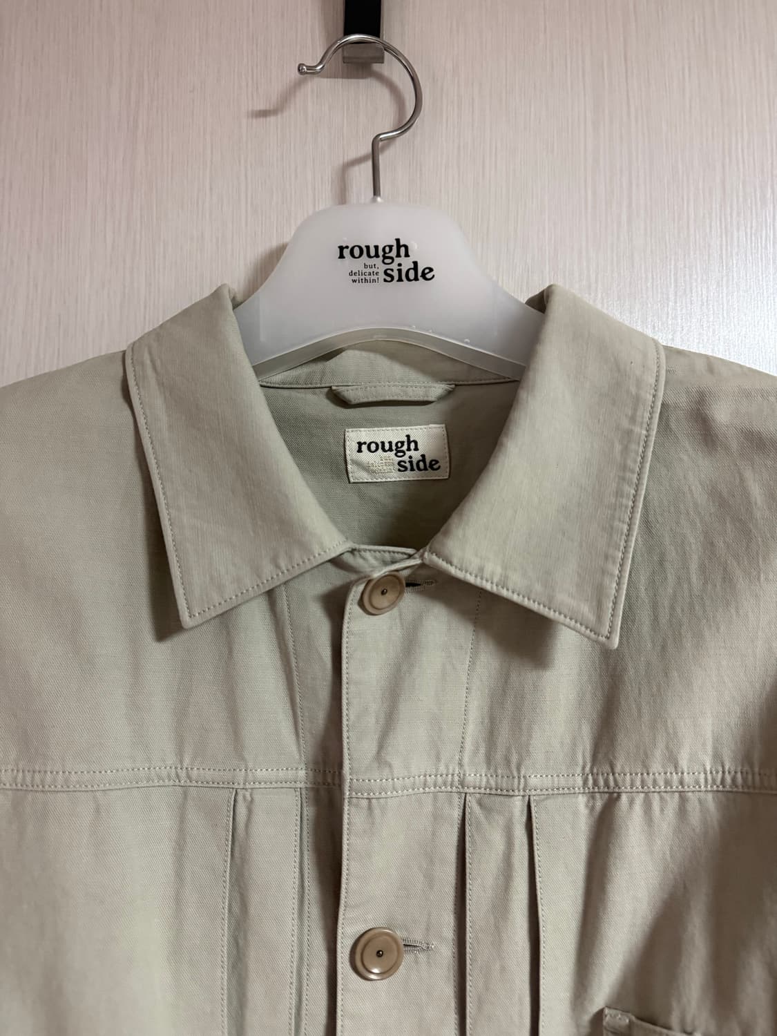 [3] 러프사이드 트러커 자켓 미스트 상품이미지4