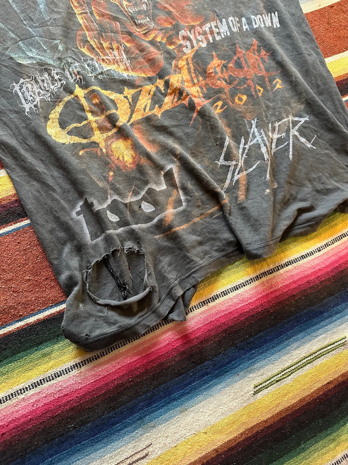 2002 Ozzfest vintage Distressed T Shirt 상품이미지8