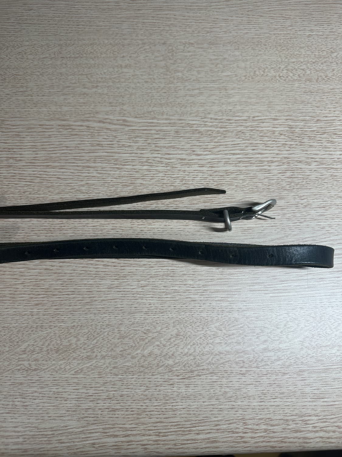 핸더스킴 가죽 벨트 블랙 상품이미지3