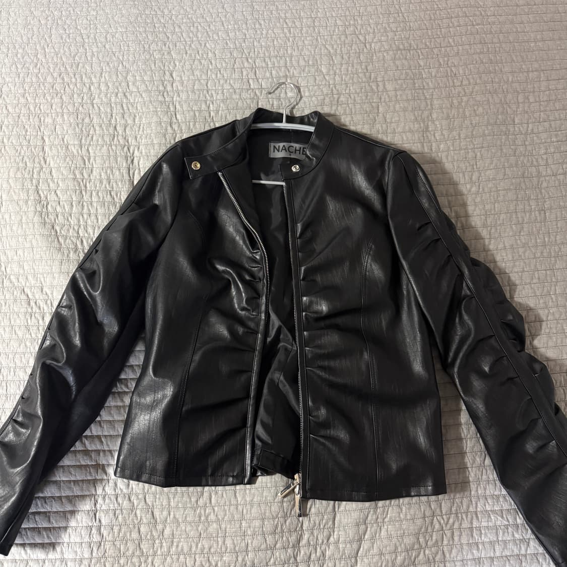 나체 레더 자켓 0사이즈 상품이미지1