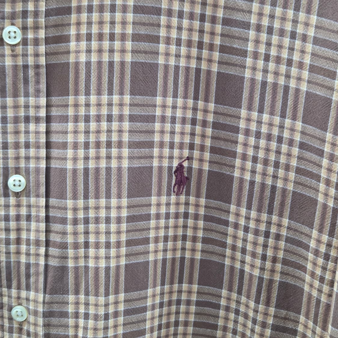 폴로랄프로렌 버튼다운 체크셔츠 XL  상품이미지2