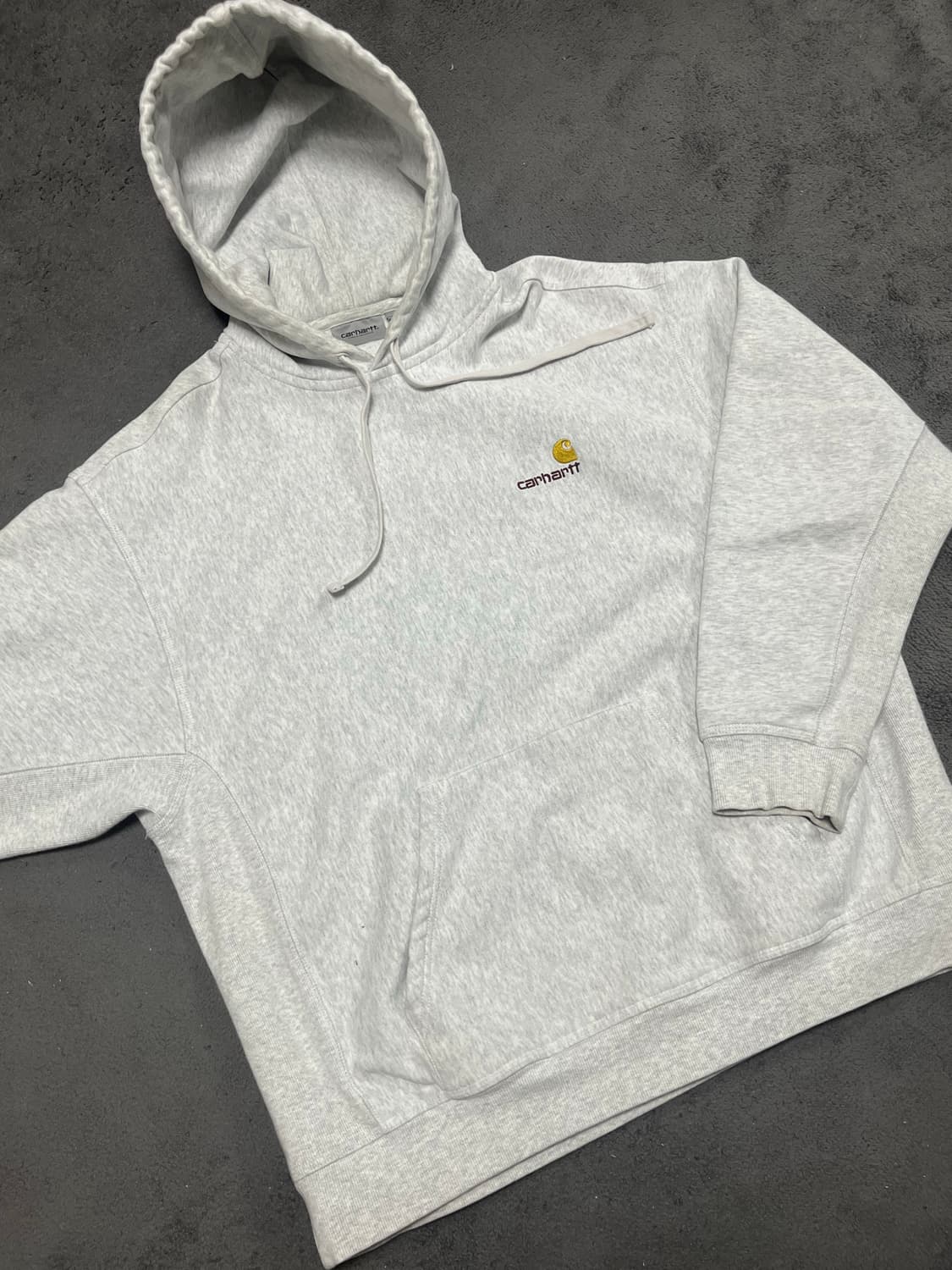 칼하트 wip 윕 후드티 백염 애쉬 그레이 상품이미지2