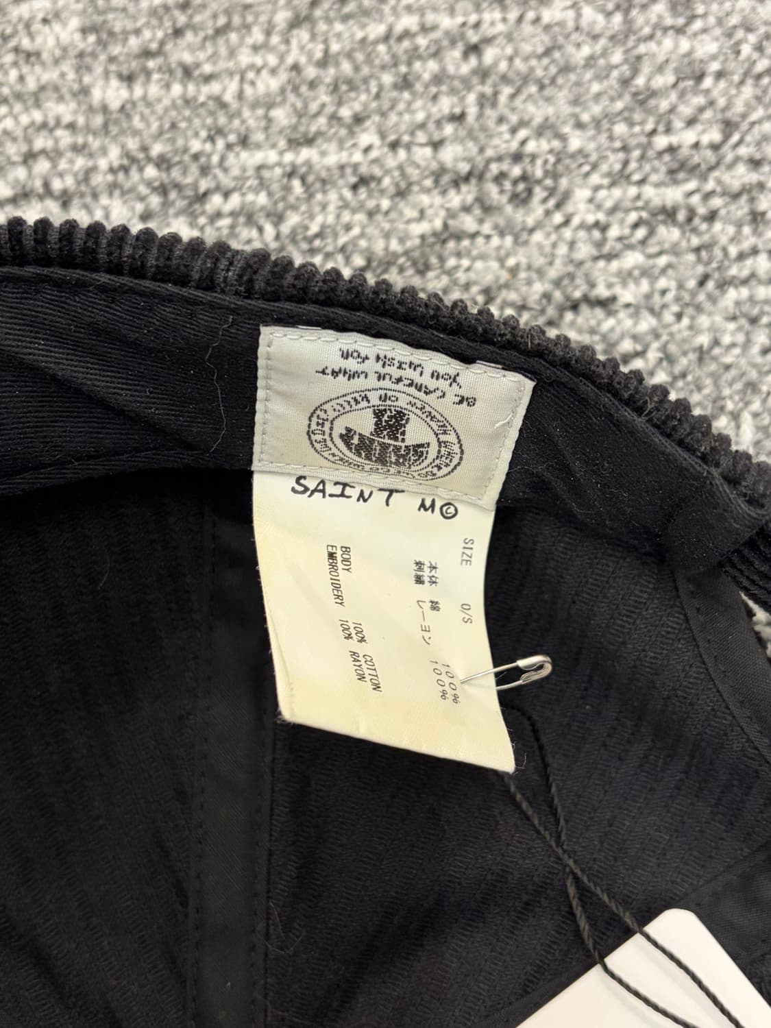 세인트미카엘 코듀로이 볼캡 상품이미지6