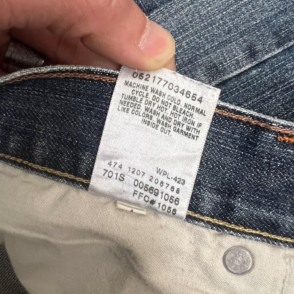 00s 리바이스 569 루즈 스트레이트 데님 팬츠 청바지 32 상품이미지7