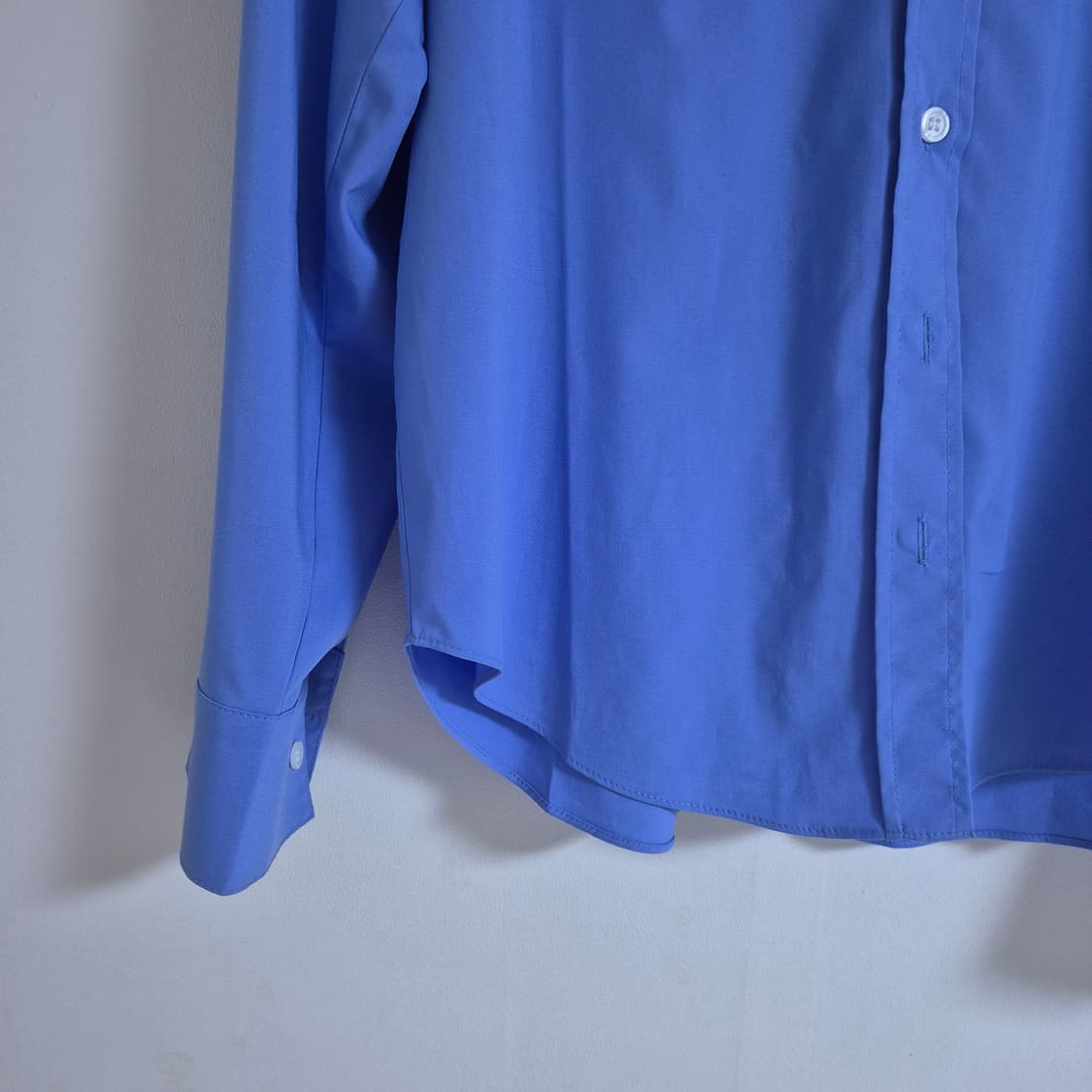 시티브리즈 링클프리 셔츠 블루(S 사이즈) 상품이미지4