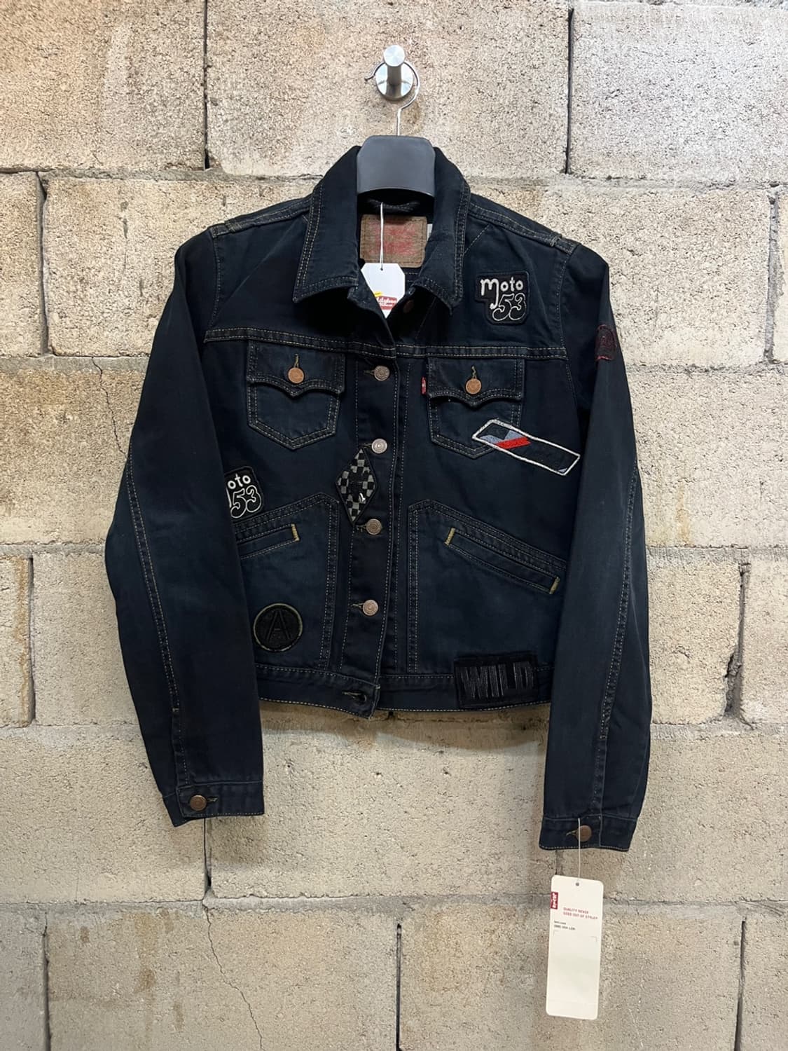 리바이스 빈티지 패치워크 데님 자켓 상품이미지1