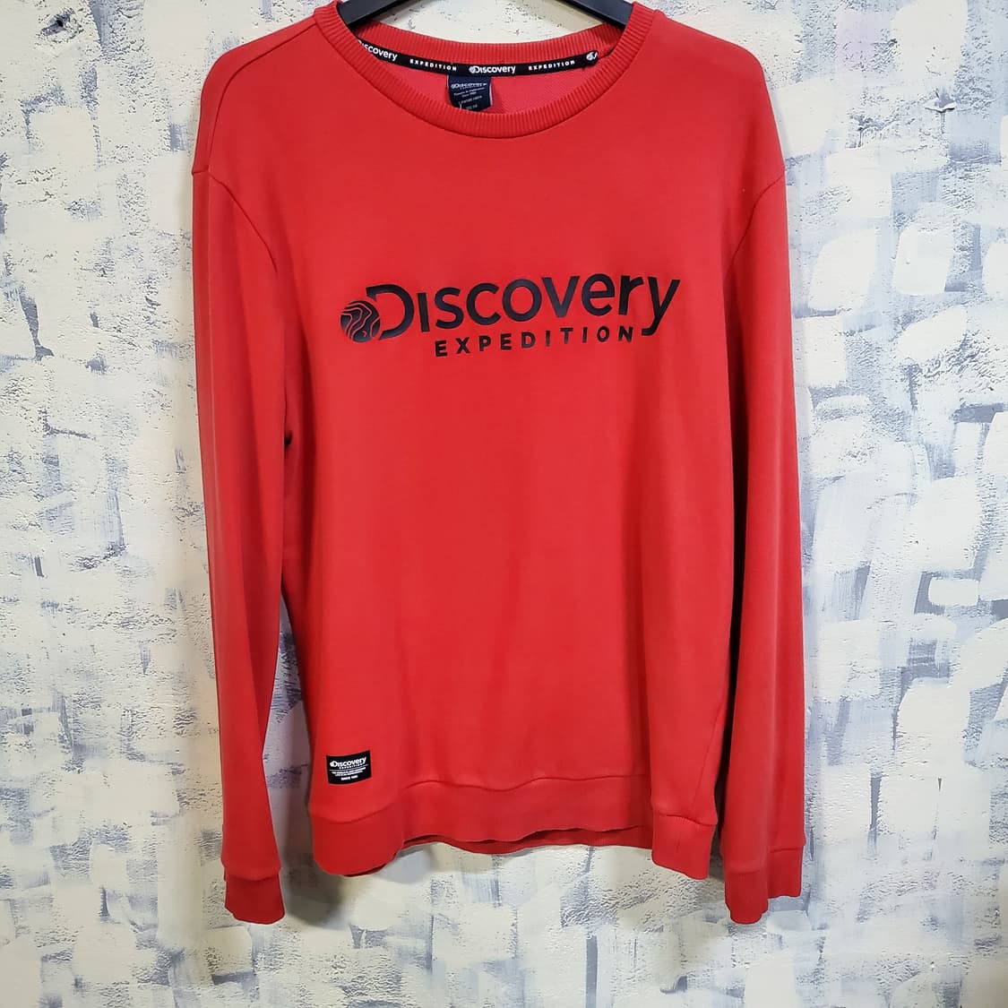 디스커버리 빅로고 맨투맨  상품이미지1