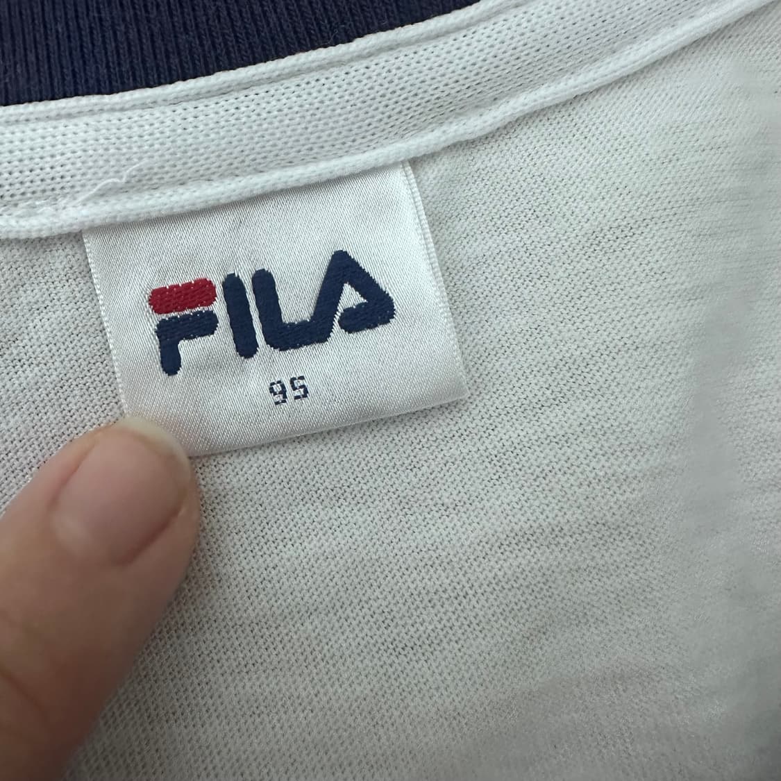 FILA 휠라 여성 반팔티셔츠 화이트 95(M) 상품이미지4