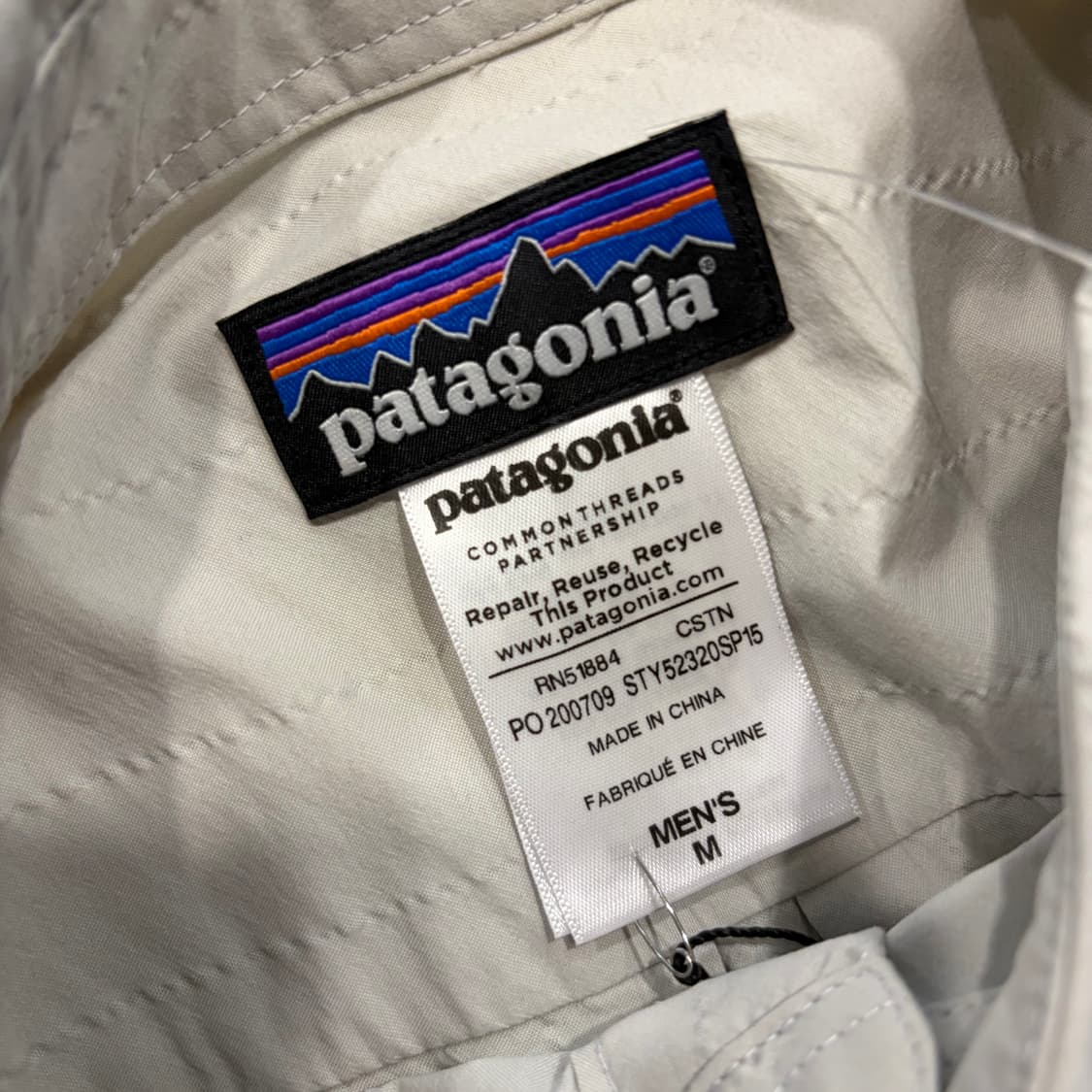 [M] 15s 파타고니아 엘 레이 긴팔 셔츠 새상품 D336 상품이미지5