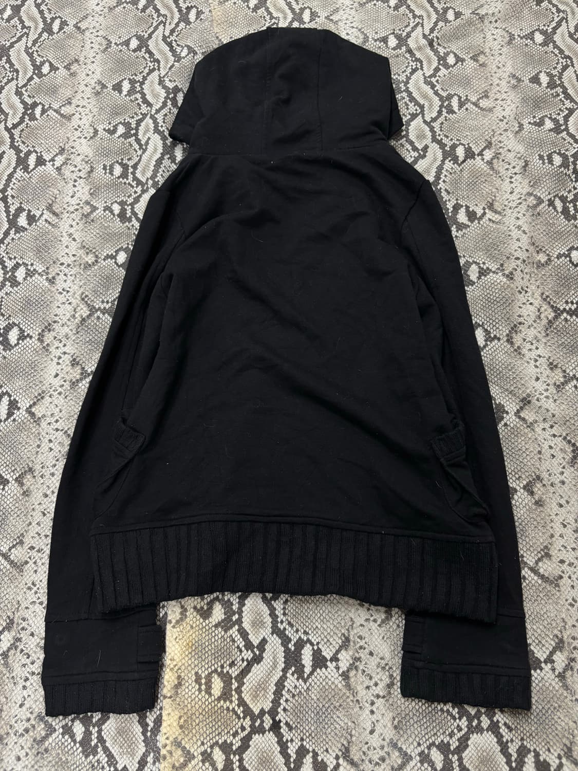 “Vintage” Y2K Mood Black Multi Pocket Ho 상품이미지6