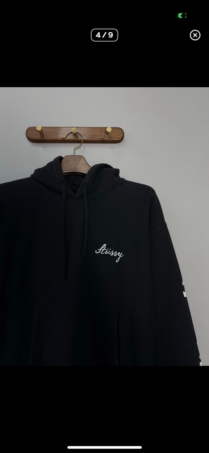 스투시 파라다이스 로스트 빅로고 후드티 A3552 상품이미지3