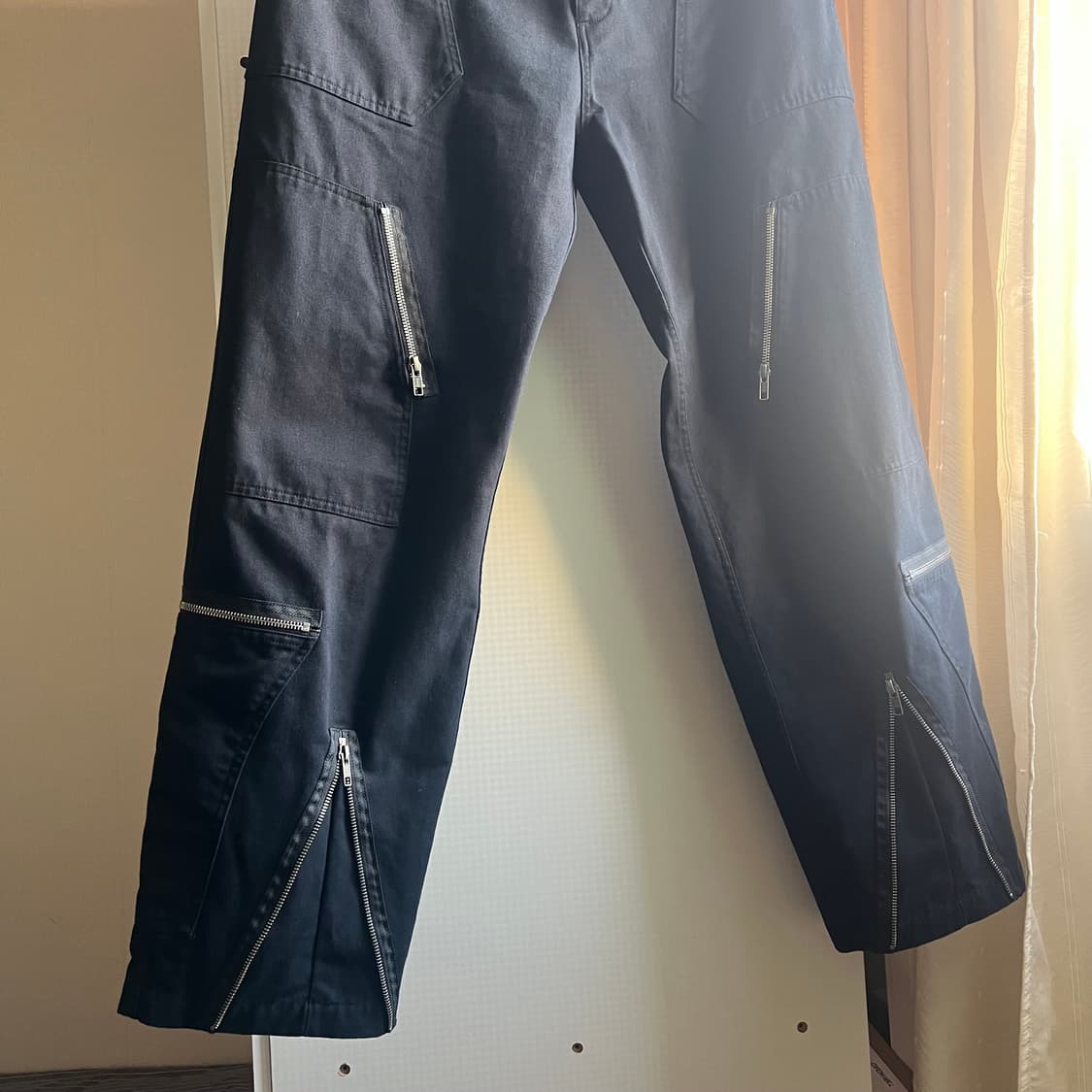 밀리터리 트랜스폼 치노팬츠 블랙 상품이미지3