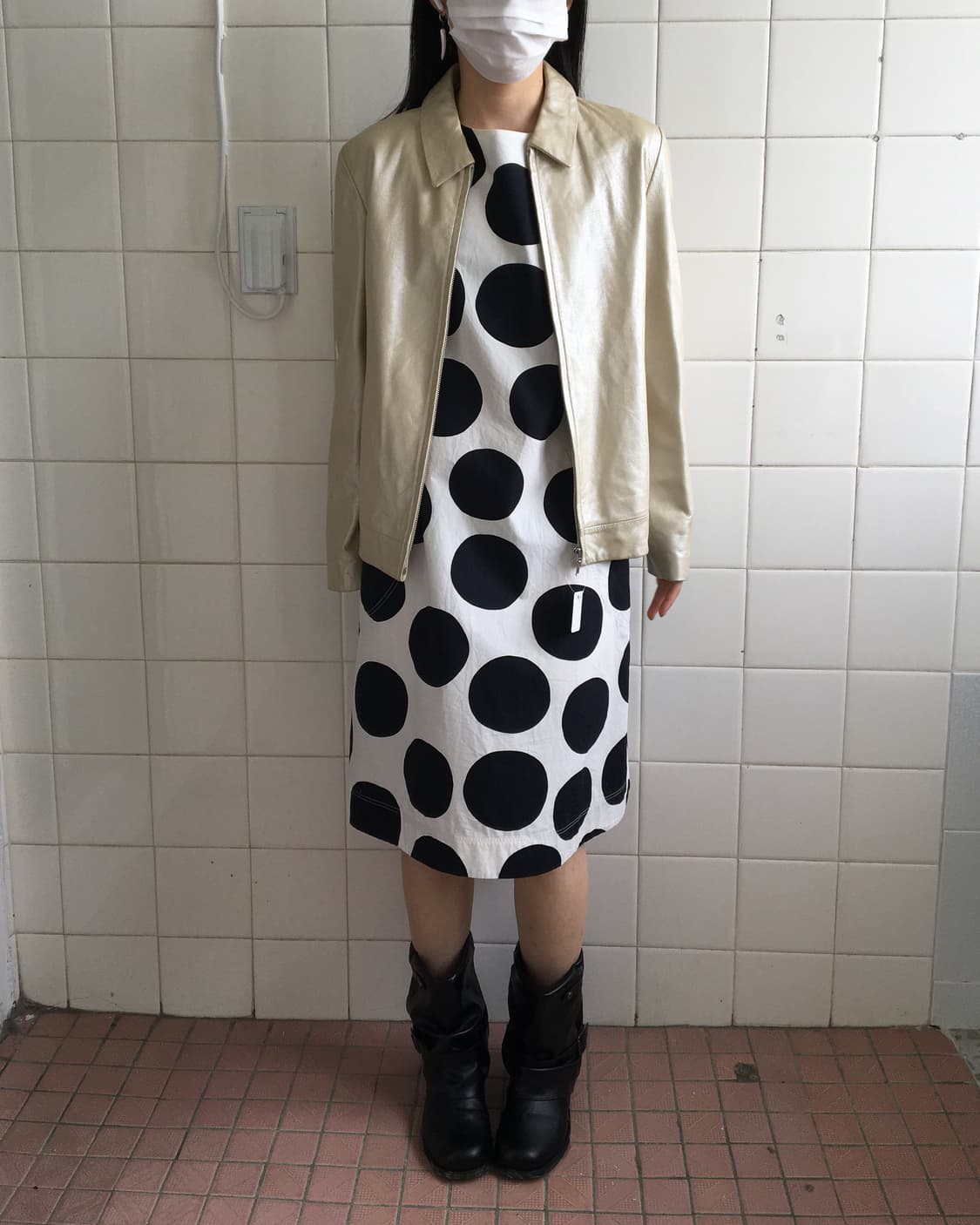 Glossy leather jacket 상품이미지9