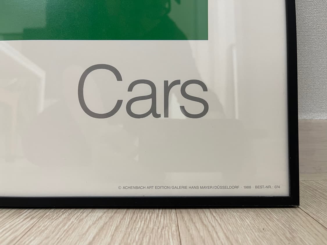 메르세데스 벤츠 x 앤디워홀 아트 포스터 AD1986 BENZ 300 상품이미지3