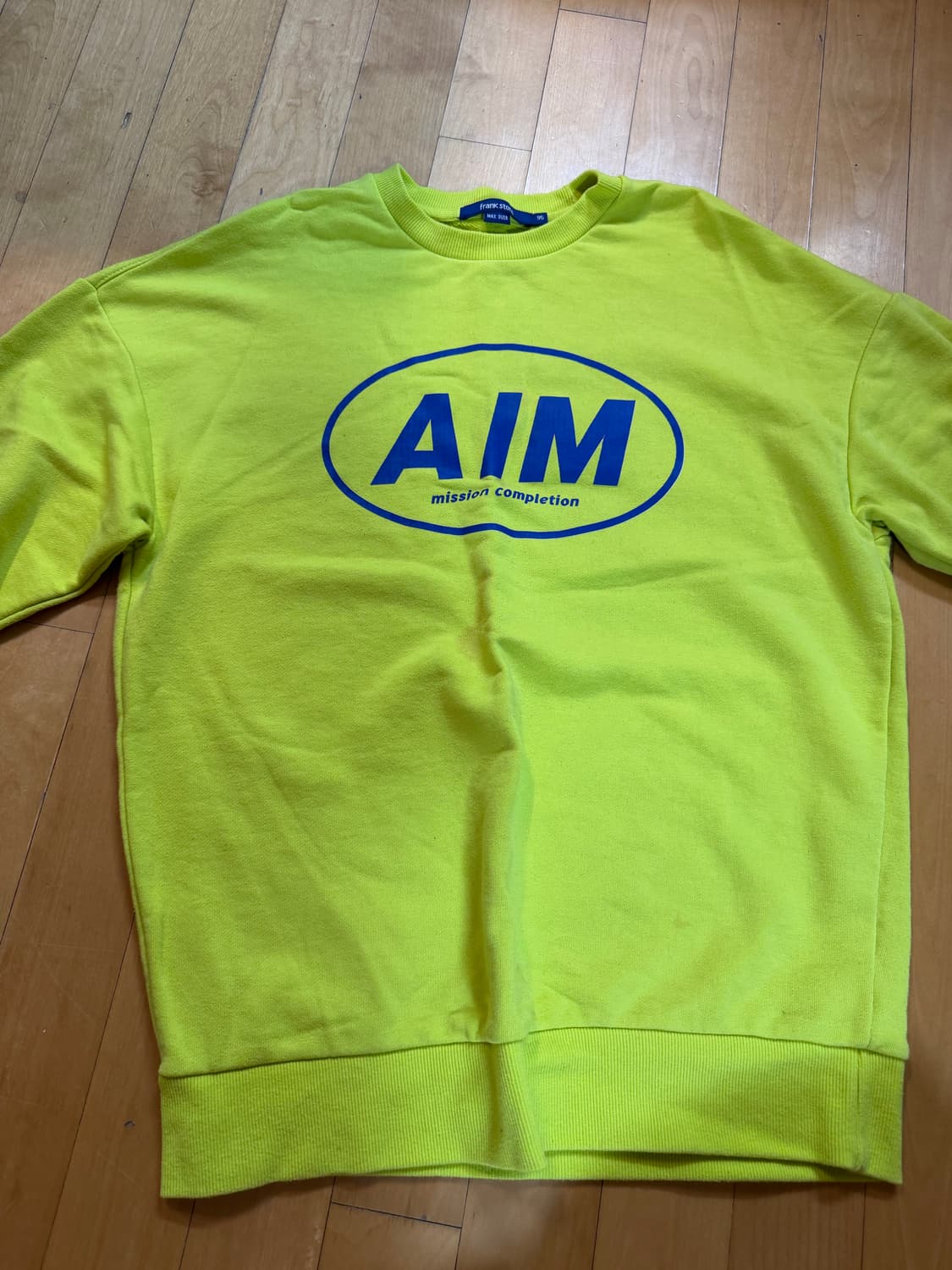 Frank store 야광 맨투맨 새상품 상품이미지1