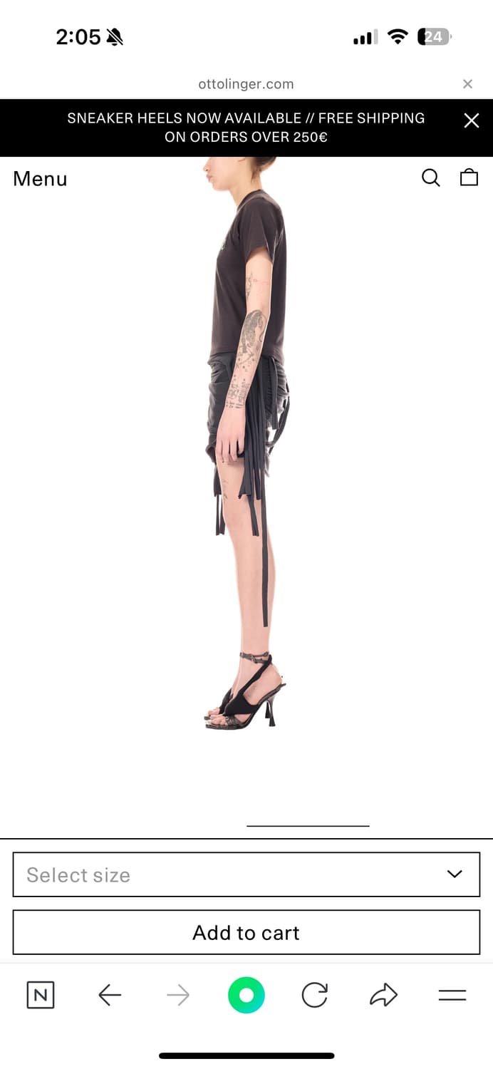 오토링거 puff short T 상품이미지6