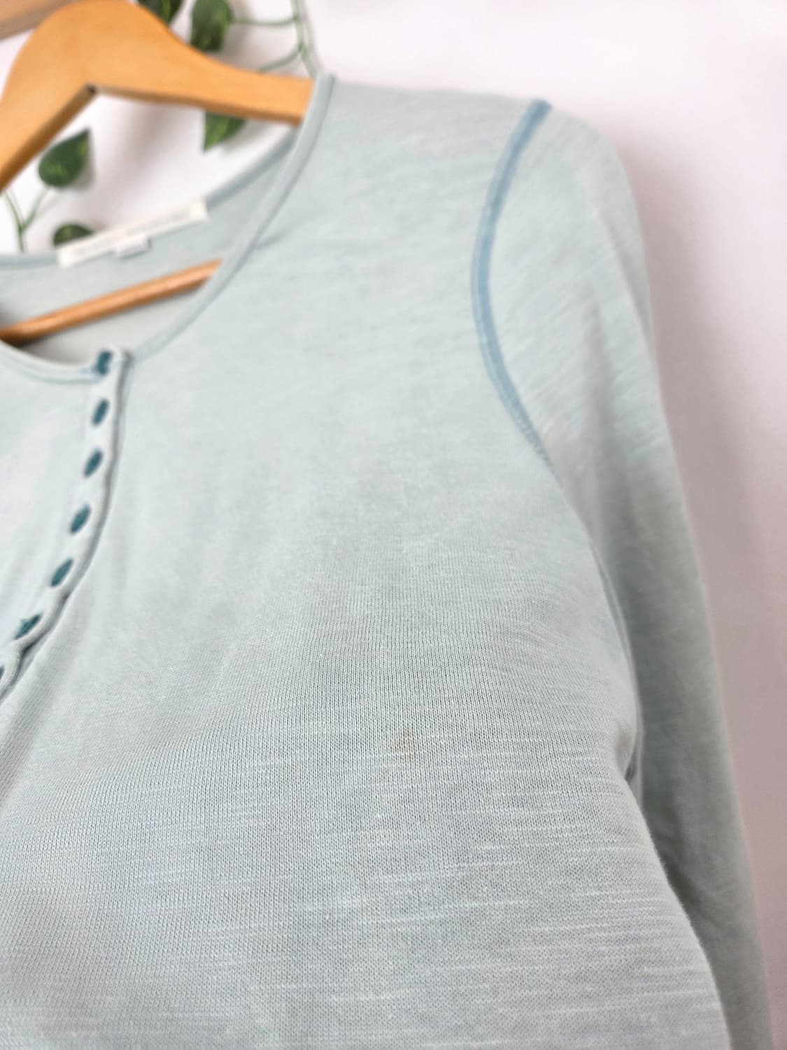 물빛 단추 슬리브 상품이미지4