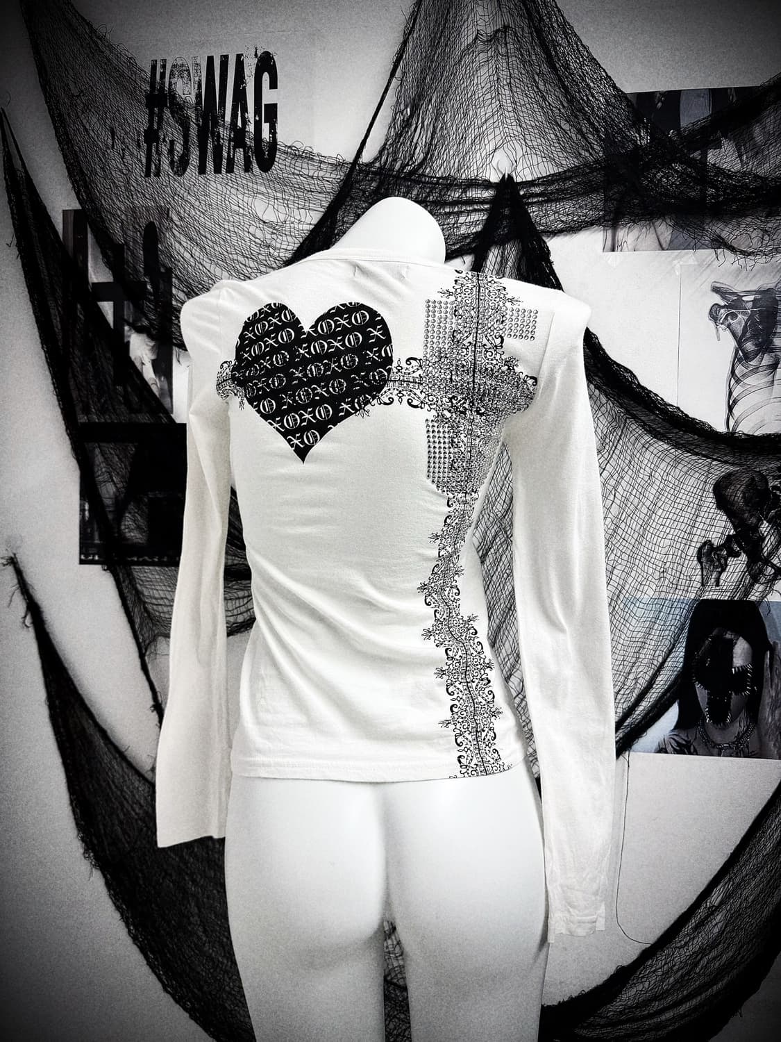 00s beads printing longsleeve 상품이미지1