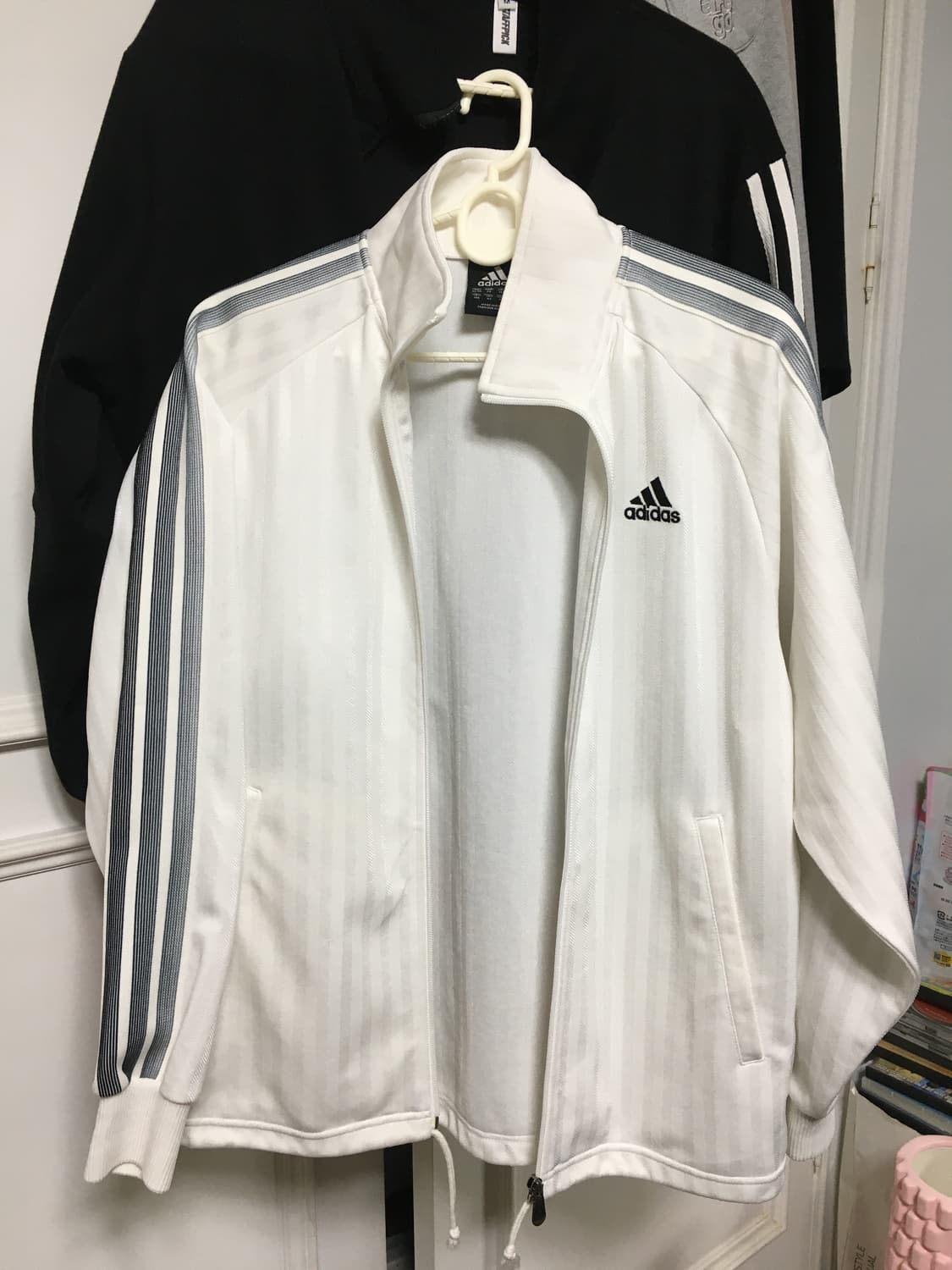 아디다스 희귀 화이트 져지 상품이미지1