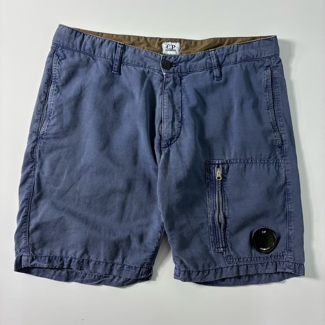 CP.P company  씨피컴퍼니 카고 버뮤다 네이비 하프팬츠 상품이미지1