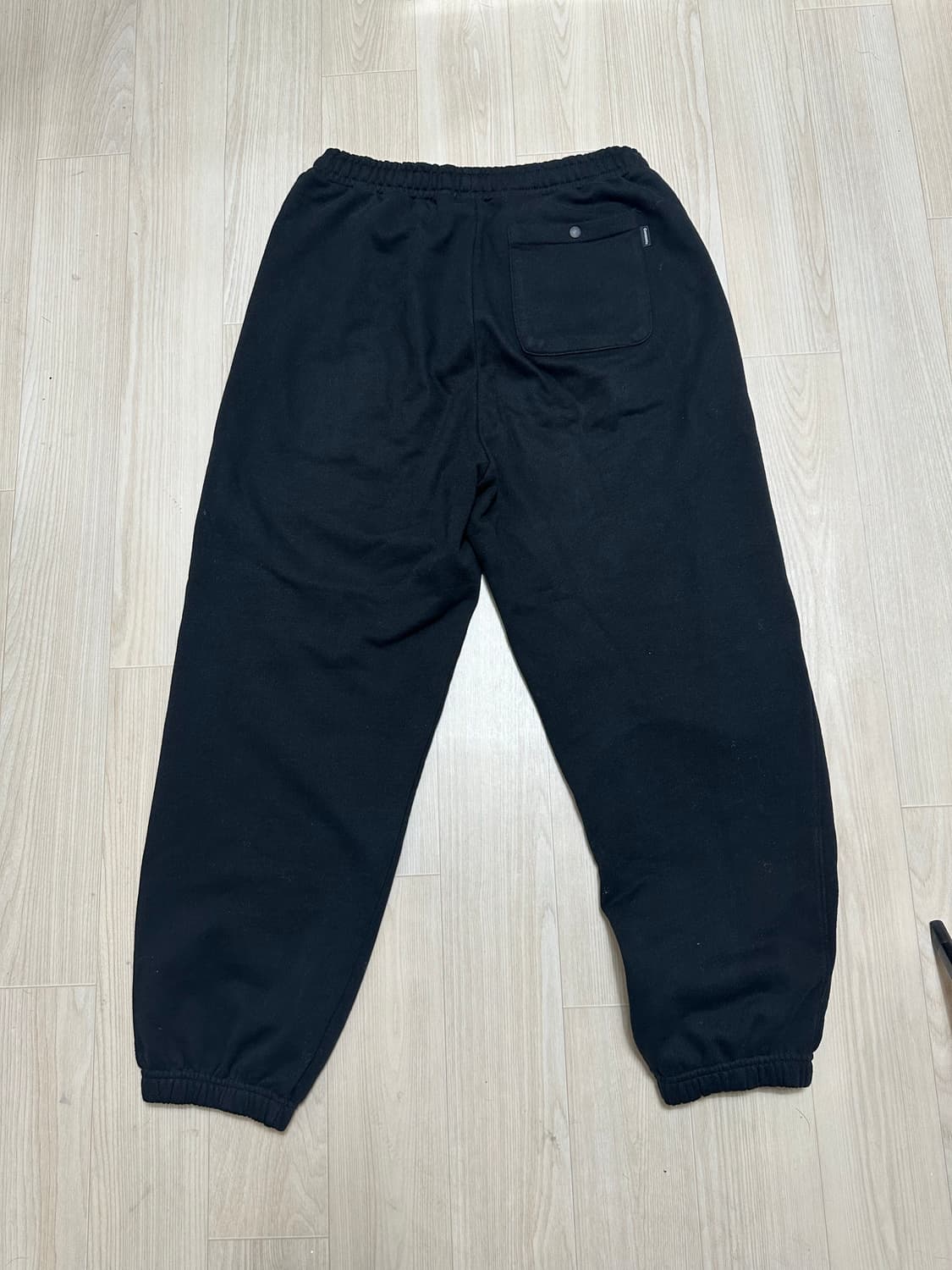 커버낫 어센틱 로고 스웻 조거팬츠 블랙 XL 상품이미지3