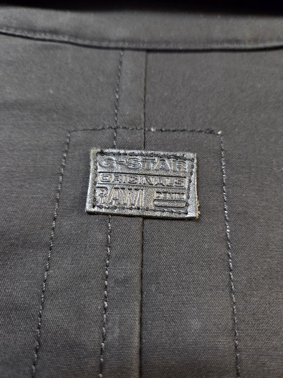 G-STAR 블랙 롱 트렌치 코트(S) 상품이미지8