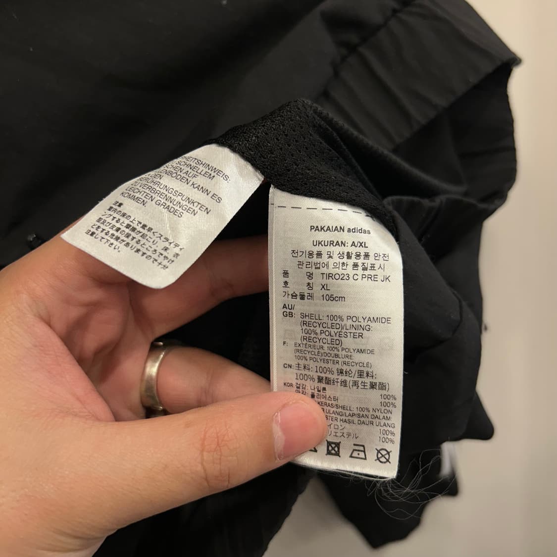 아디다스 올드스쿨 이너메쉬 바람막이 자켓 상품이미지4