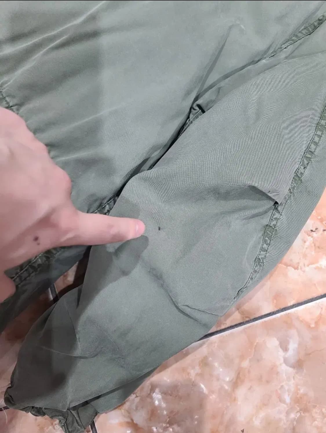 (추후실측 지퍼사진 수정) 70년대 M65 피쉬테일 파카 (S-R) 상품이미지4