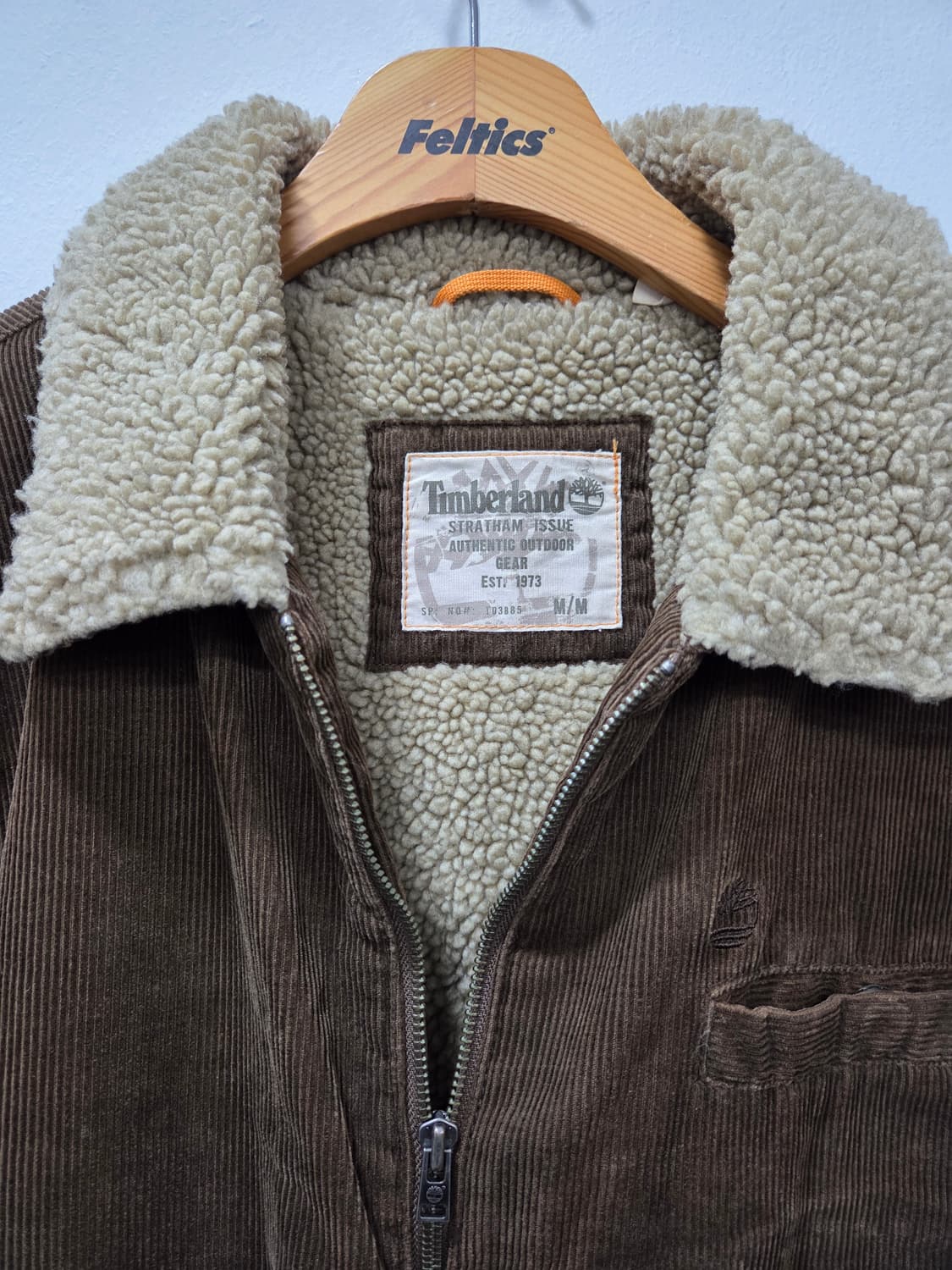 팀버랜드 코듀로이 쉐르파 브라운 쟈켓 점퍼 상품이미지2