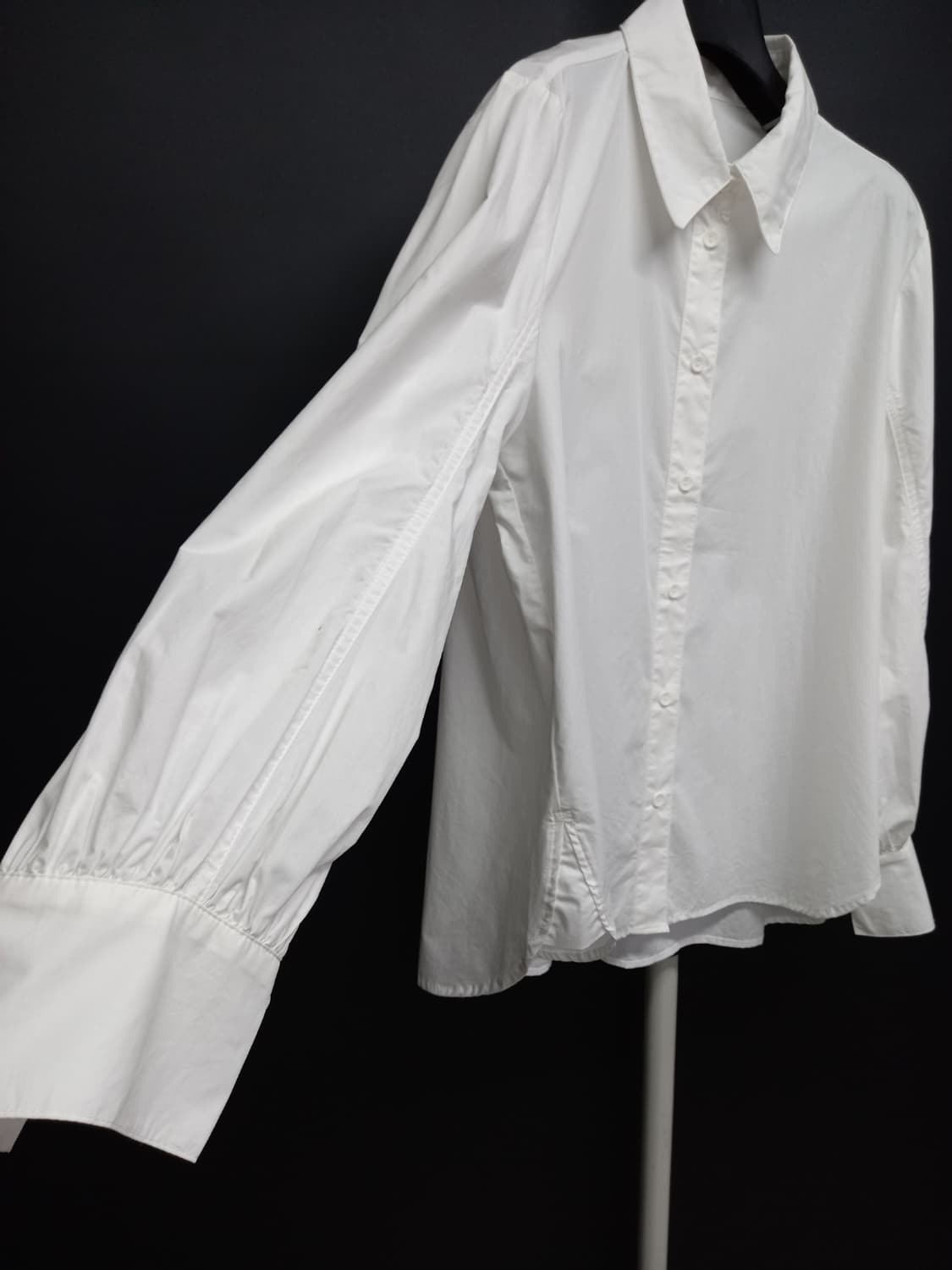 폴앤조 화이트 춘추 얇은 남방블라우스 77 상품이미지6