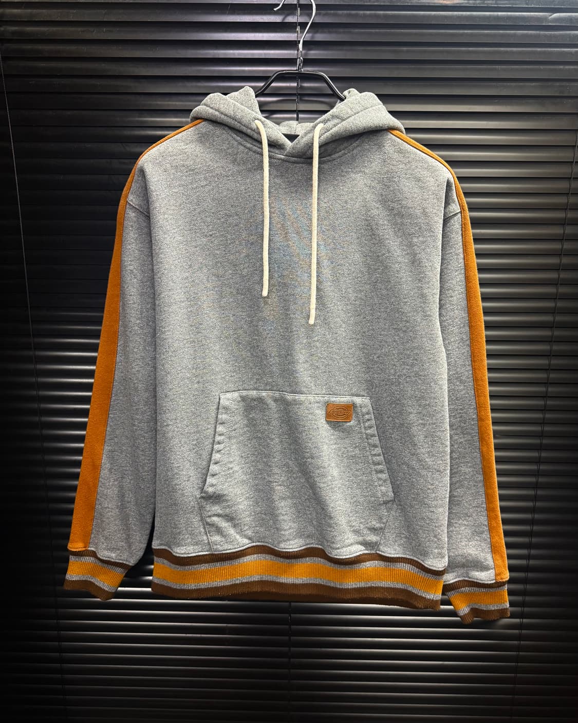 디키즈 된장 어깨 라인 스웻 후드 티셔츠 S 90 워크 브라운 카멜 회색 상품이미지1