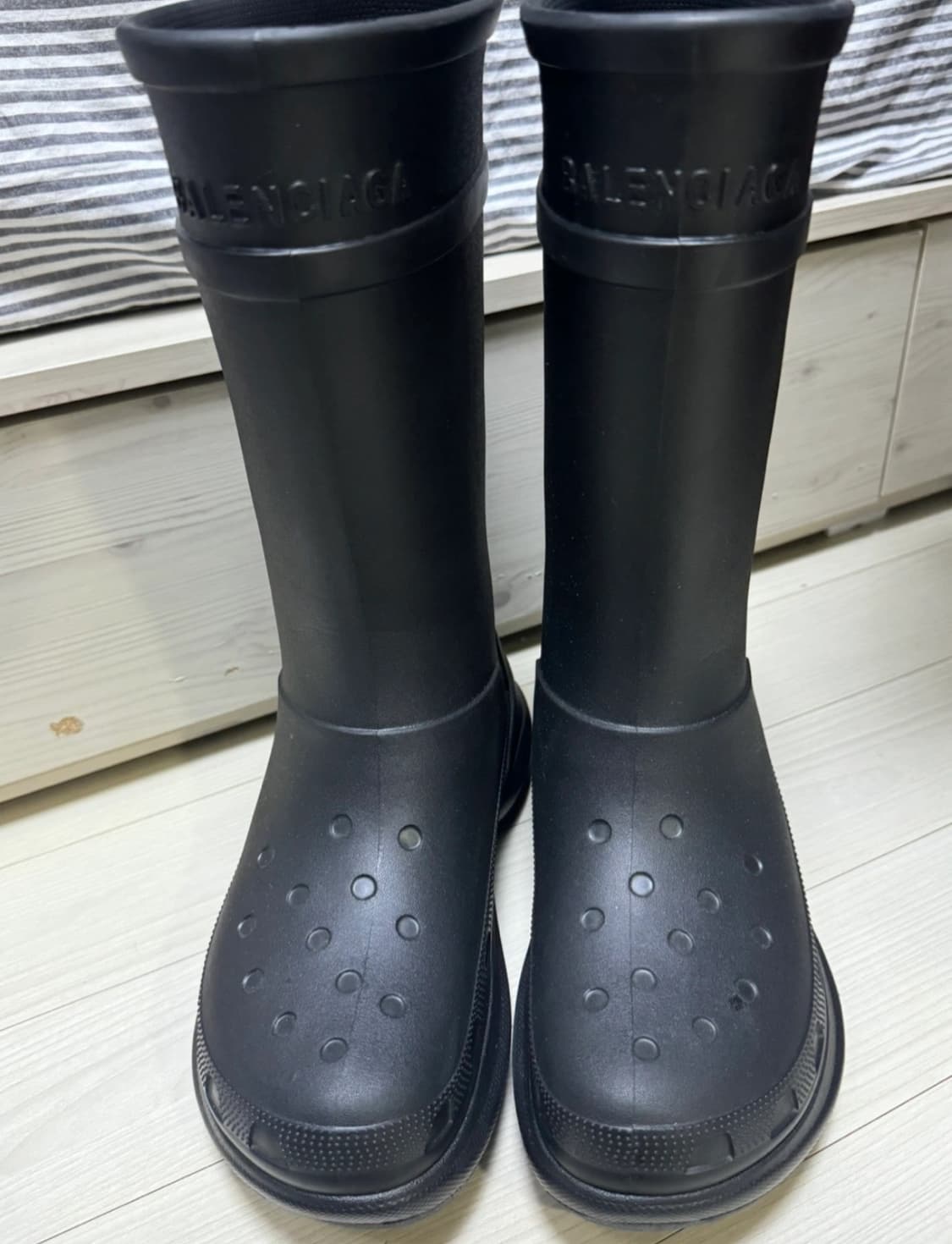 발렌시아가 크록스 러버부츠 43 상품이미지1