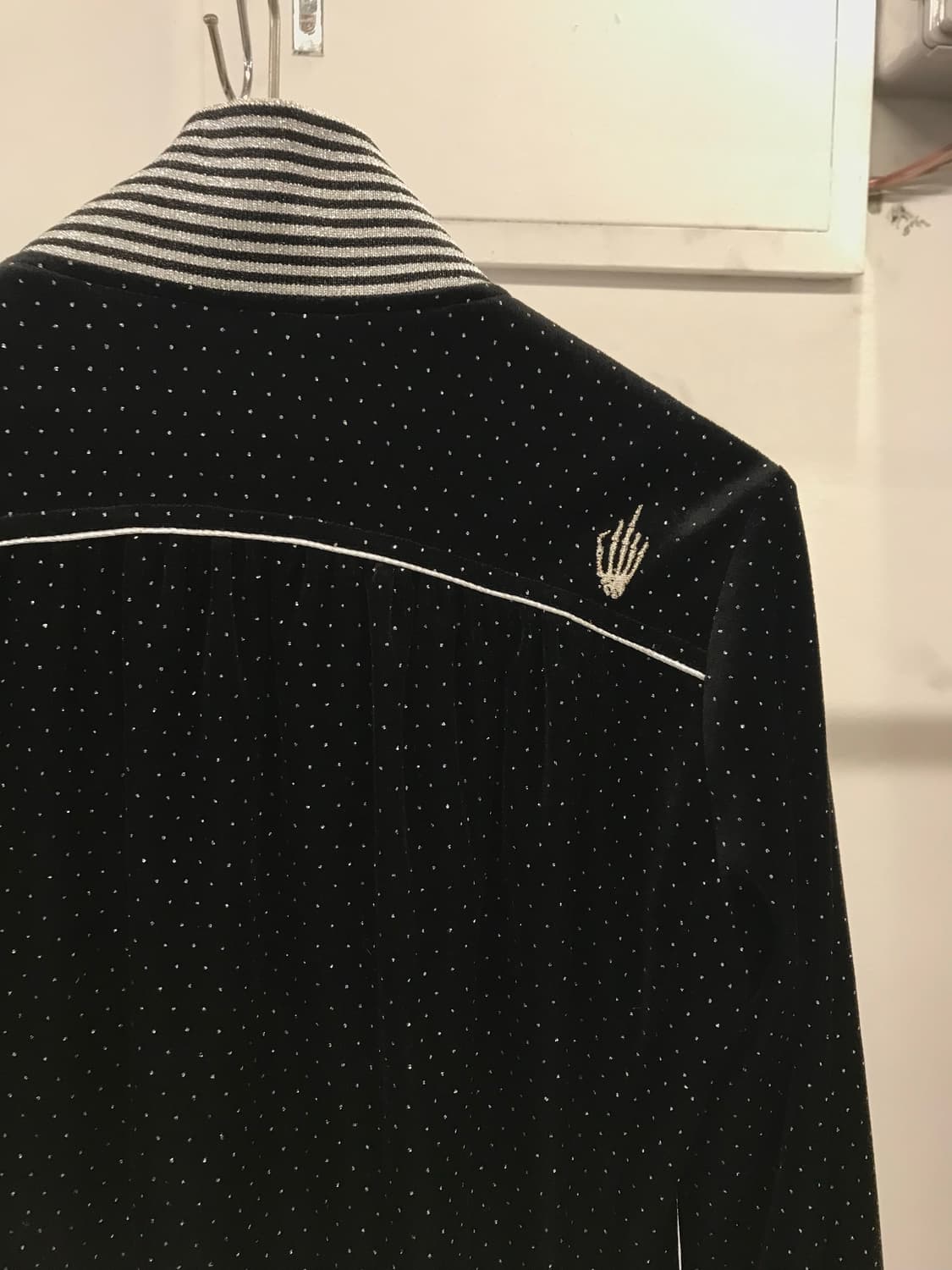 Hysteric Glamour Dot Velvet Track Jacket 상품이미지3