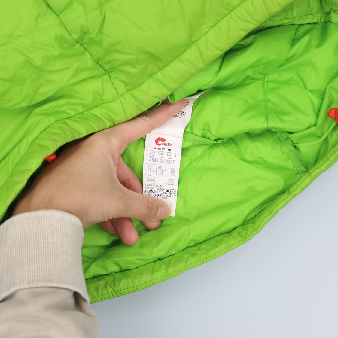 [M] 네파 여성 등산복 구스 경량패딩 0116H1 상품이미지7
