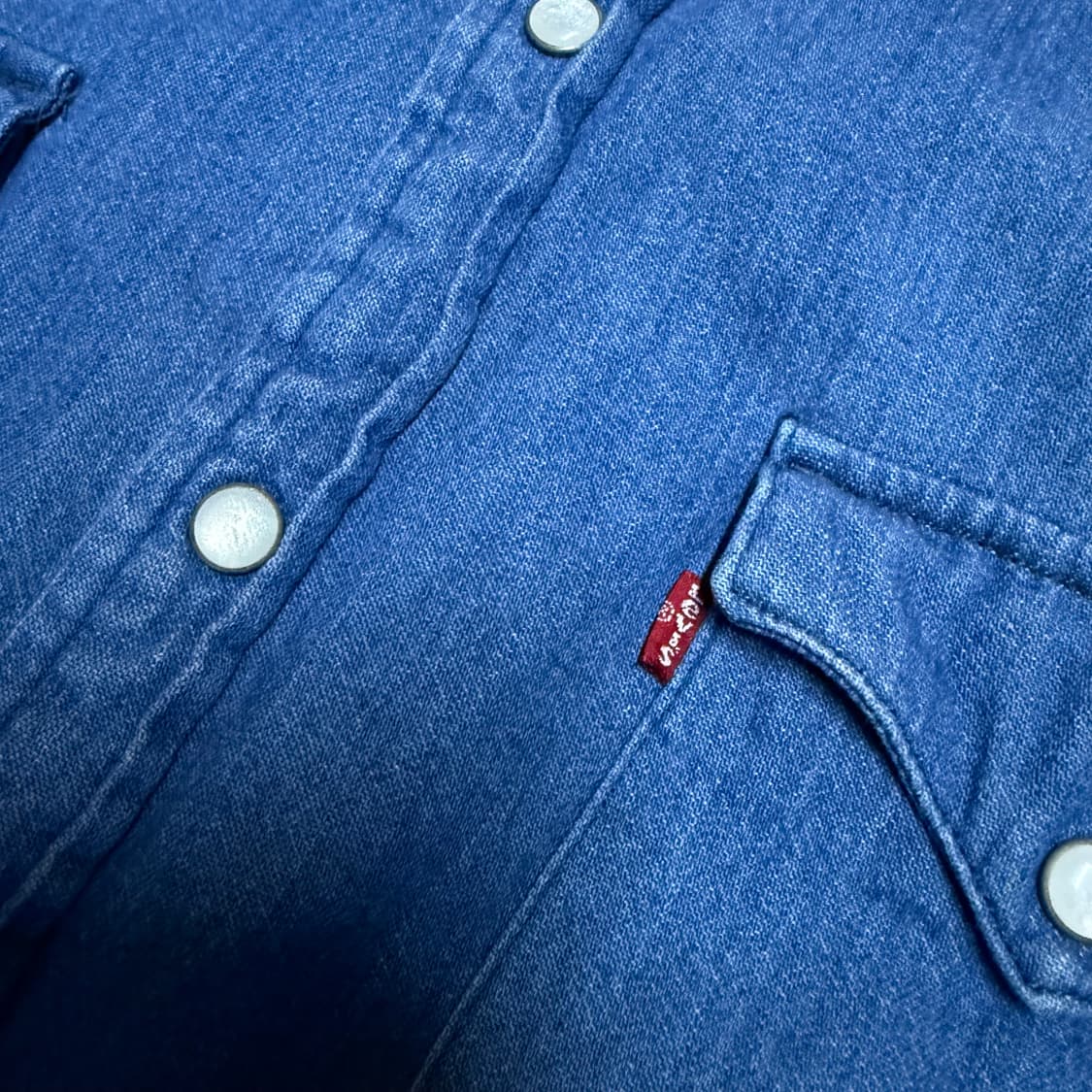 리바이스 데님 웨스턴 셔츠 L 상품이미지4