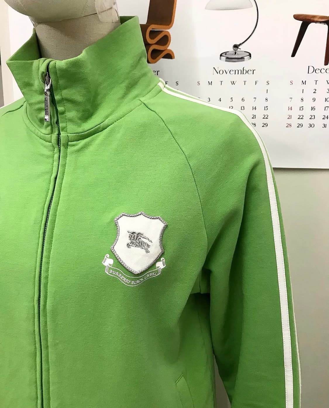 버버리 로고 패치 저지 집업 상품이미지8