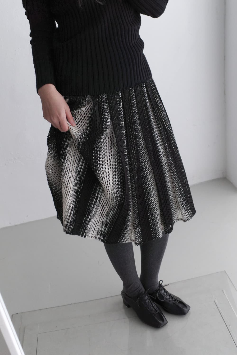 lace puff knit  상품이미지5