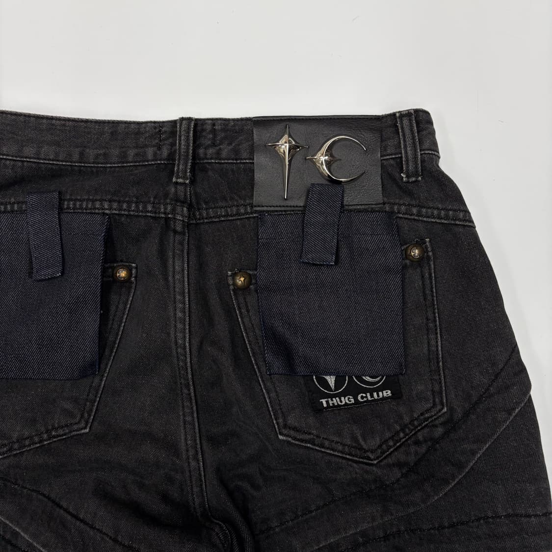 Thugclub 떠그클럽 용기사 풀스터드 데님팬츠 2 상품이미지7