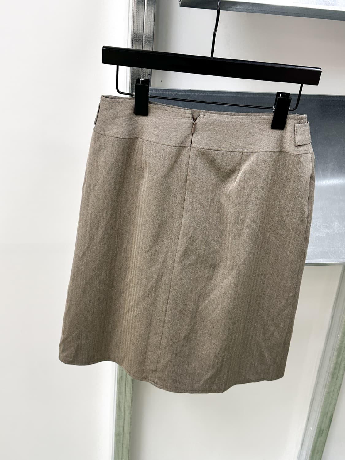 beige belt pleats midi skirt 상품이미지7