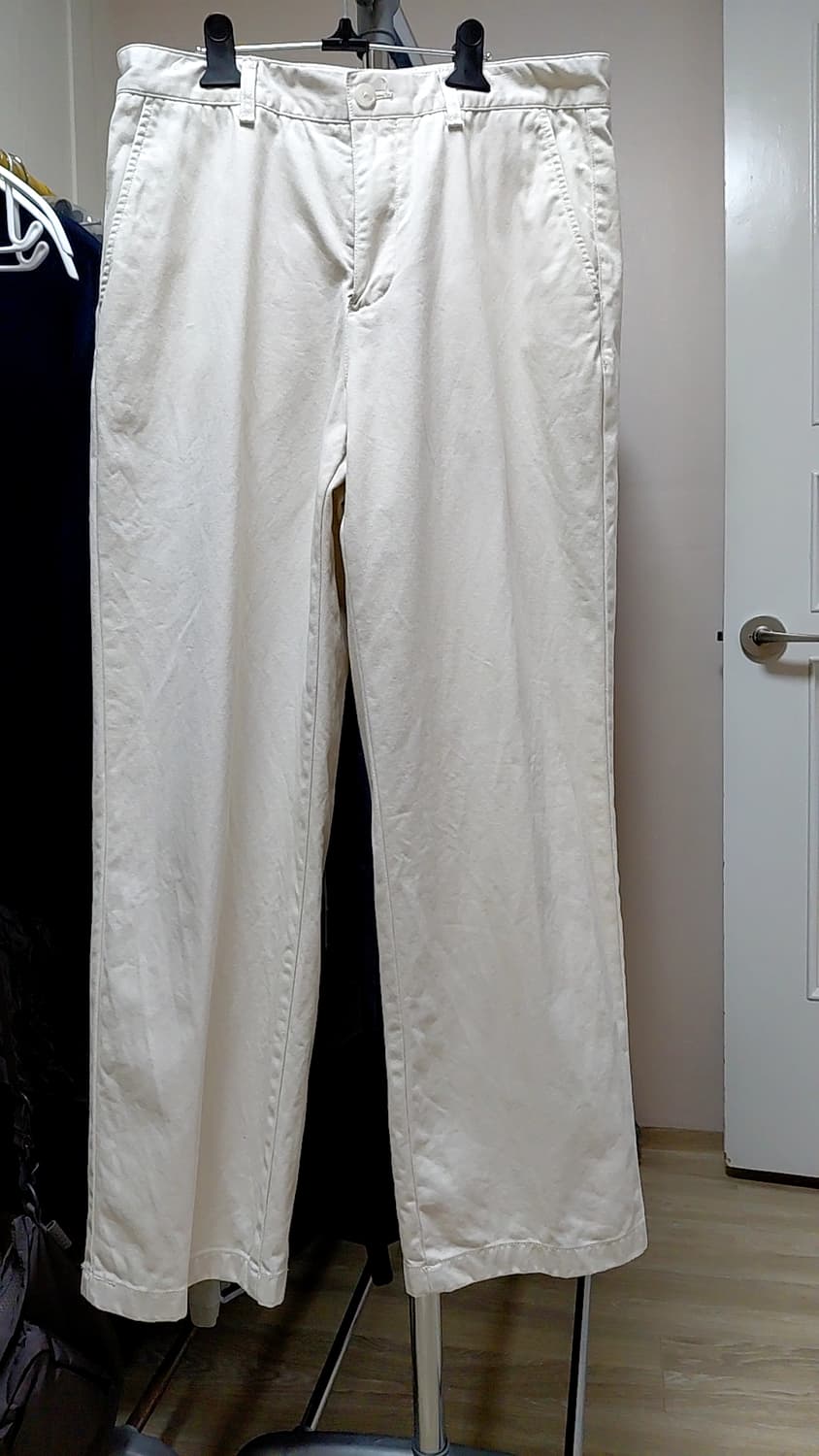 무탠다드 와이드 치노 팬츠 크림 상품이미지2