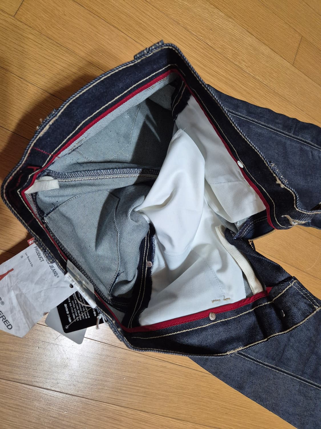 여성 리바이스 엔지니어드진 데님 팬츠 상품이미지4