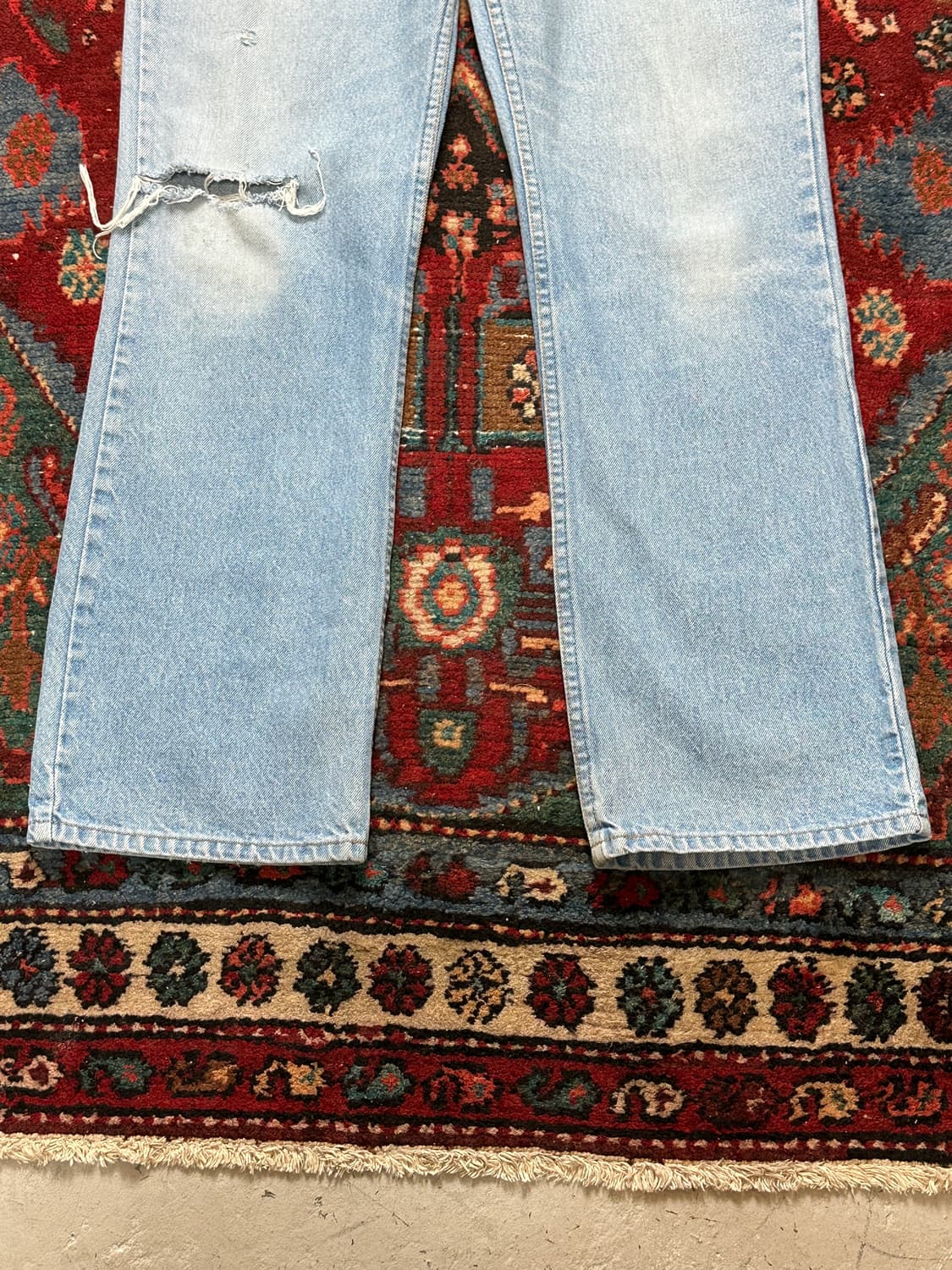 90's USA Made 리바이스 517 오렌지탭 부츠컷 상품이미지7