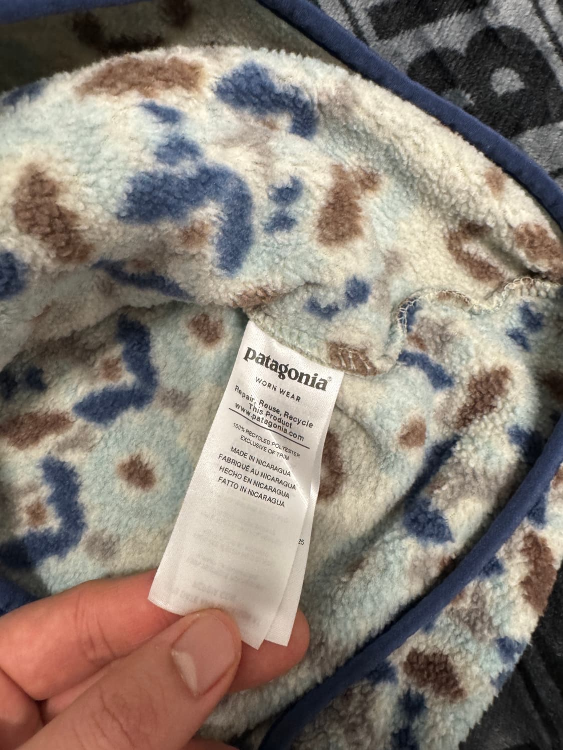 파타고니아 신칠라 스냅 티 풀 오버 툰드라 클루스터 빅 스카이 블루 상품이미지6