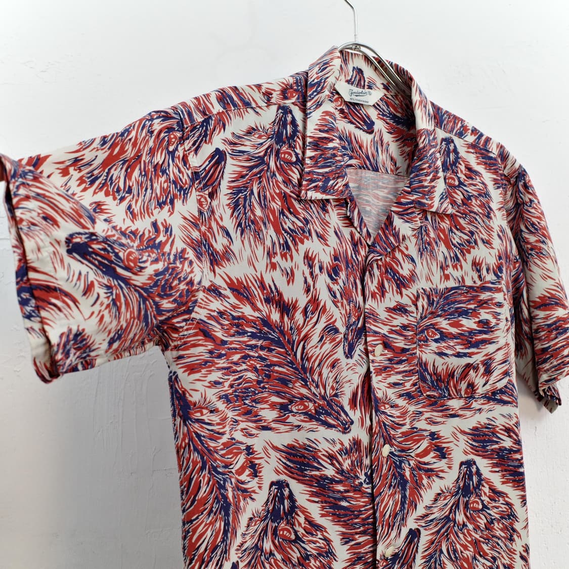 tenderloin wolf rayon shirt 상품이미지2