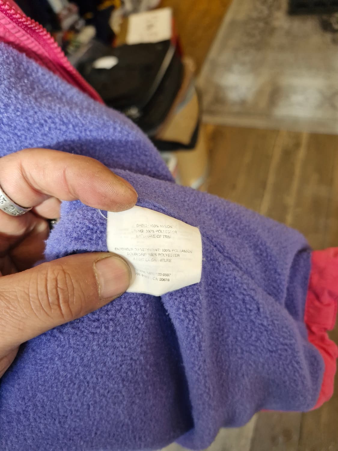 Z-340 파타고니아 쉘드 신칠라  캐플린 범보 웜업 자켓 상품이미지9