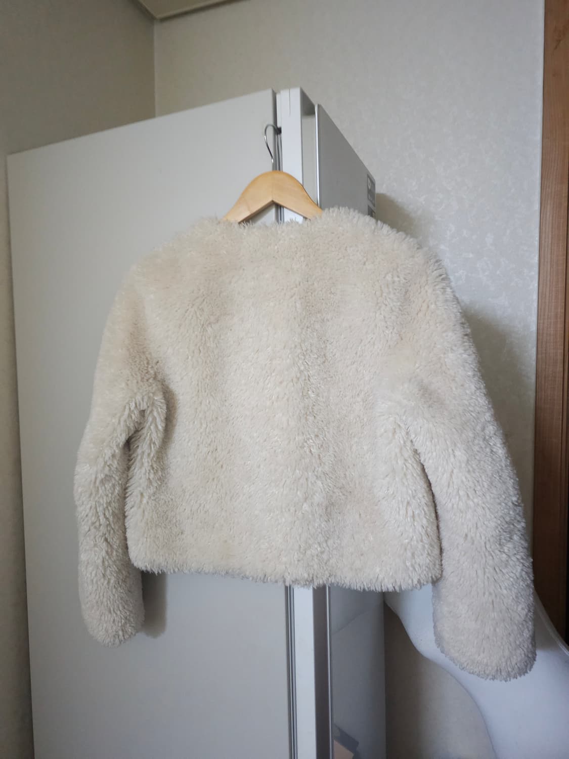 듀엘 아이보리 부클레 숏 자켓 상품이미지4