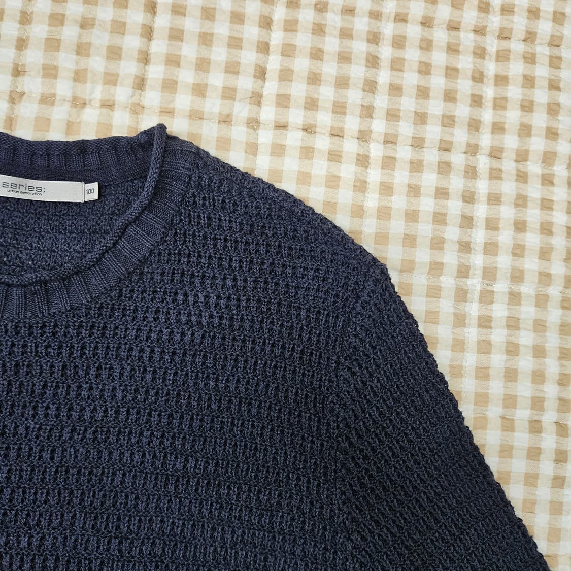 시리즈 루즈핏 면니트 남자100 상품이미지3